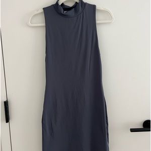 Aritzia Babaton Contour Mockneck Mini Dress